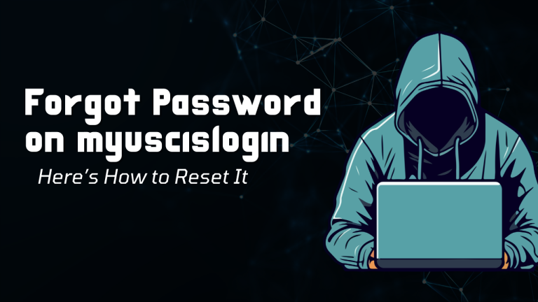 Forgot Password on myuscislogin